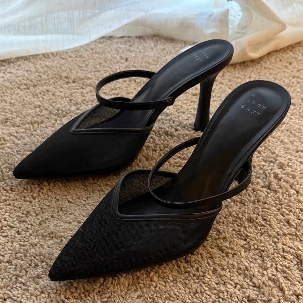 A New Day Elegant Black Heels